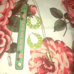 Oh no you di’nt jelly bracelet/hot air 🎈 necklace